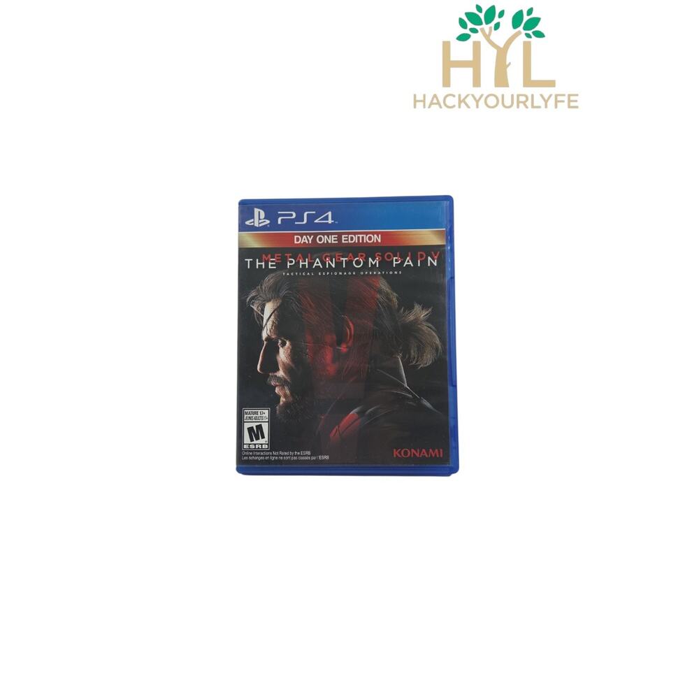 Metal Gear Solid V The Phantom Pain Sony PlayStation 4 PS4 Complete Tested